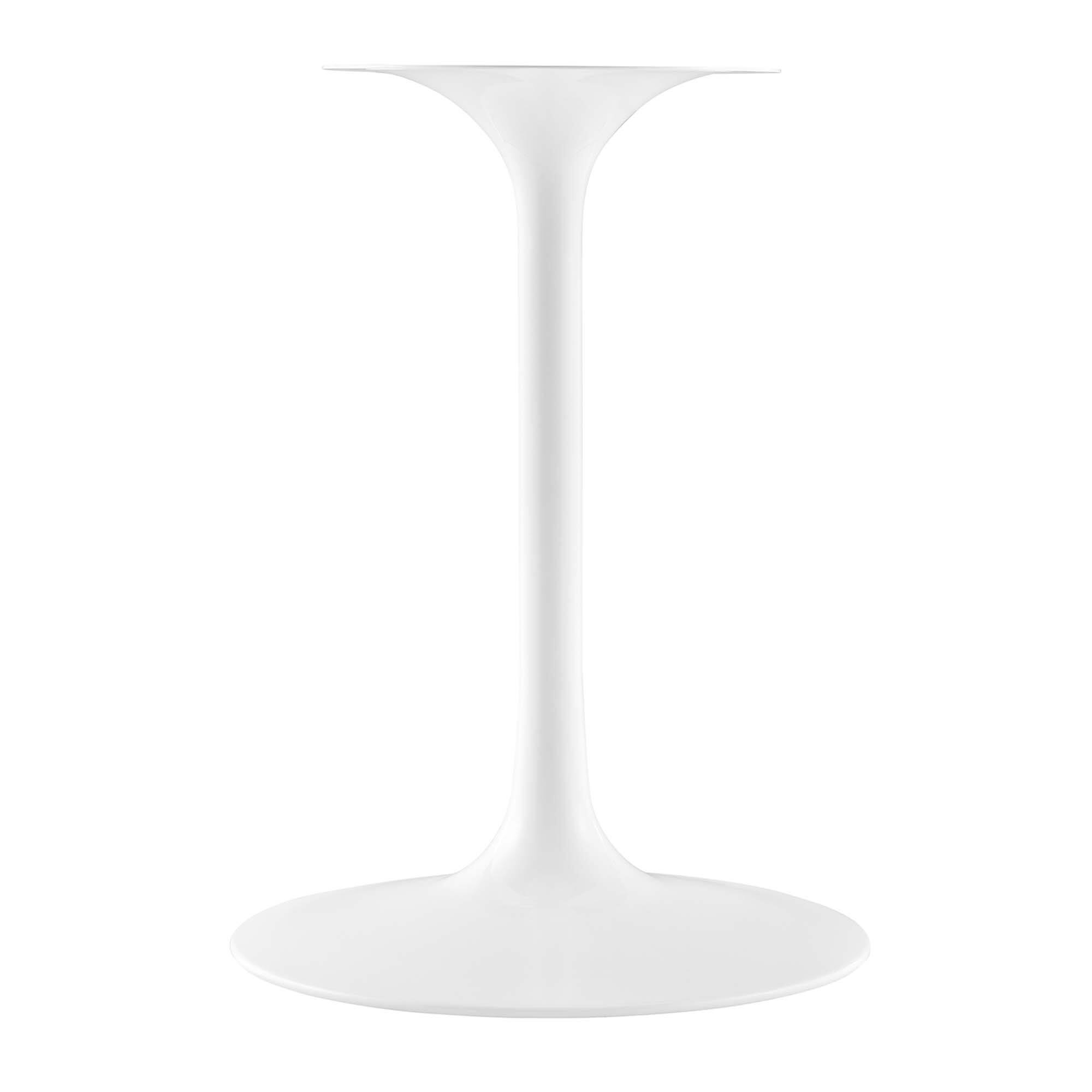 Alt View 3. Modway - Lippa Round 36" Dining Table - White Travertine.