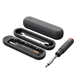 Topteng - 28-in-1 Ratchet Screwdriver Set with 50Nm Torque,3 Stage Telescoping Rod,24 Bits&Magnetic Holder for Electronic Repair
