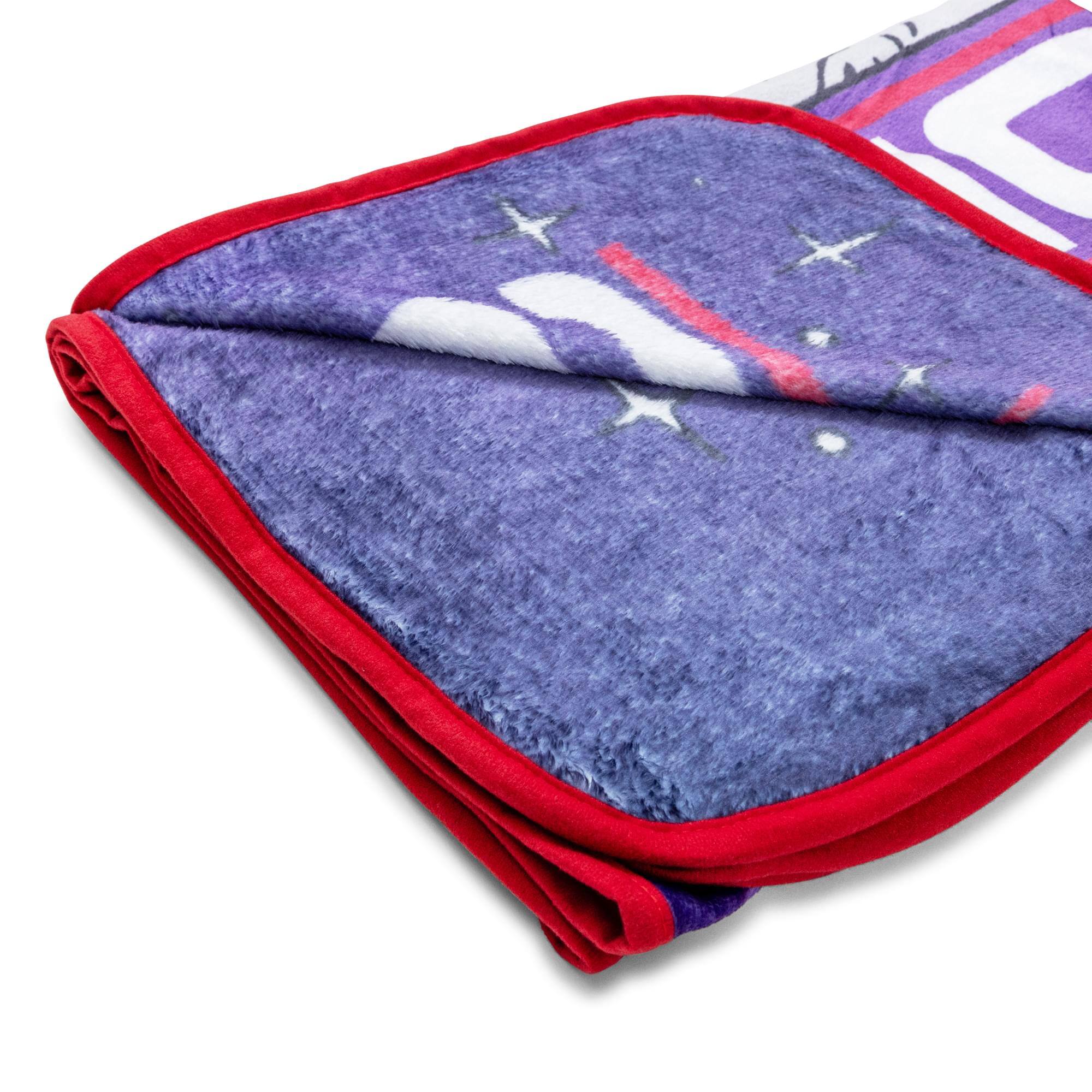 Alt View 10. Silver Buffalo - Peanuts Snoopy "First Beagle On The Moon" Fleece Throw Blanket | 45 x 60 Inches - Purple.