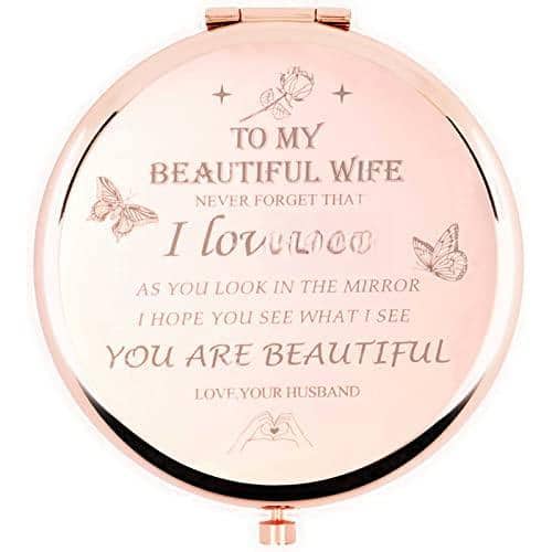 Pacoar Cade - Sister Gifts gifts For Women women Personalized Engraved Quote Inspirational Friendship Mirror birthday Valentines - Wife