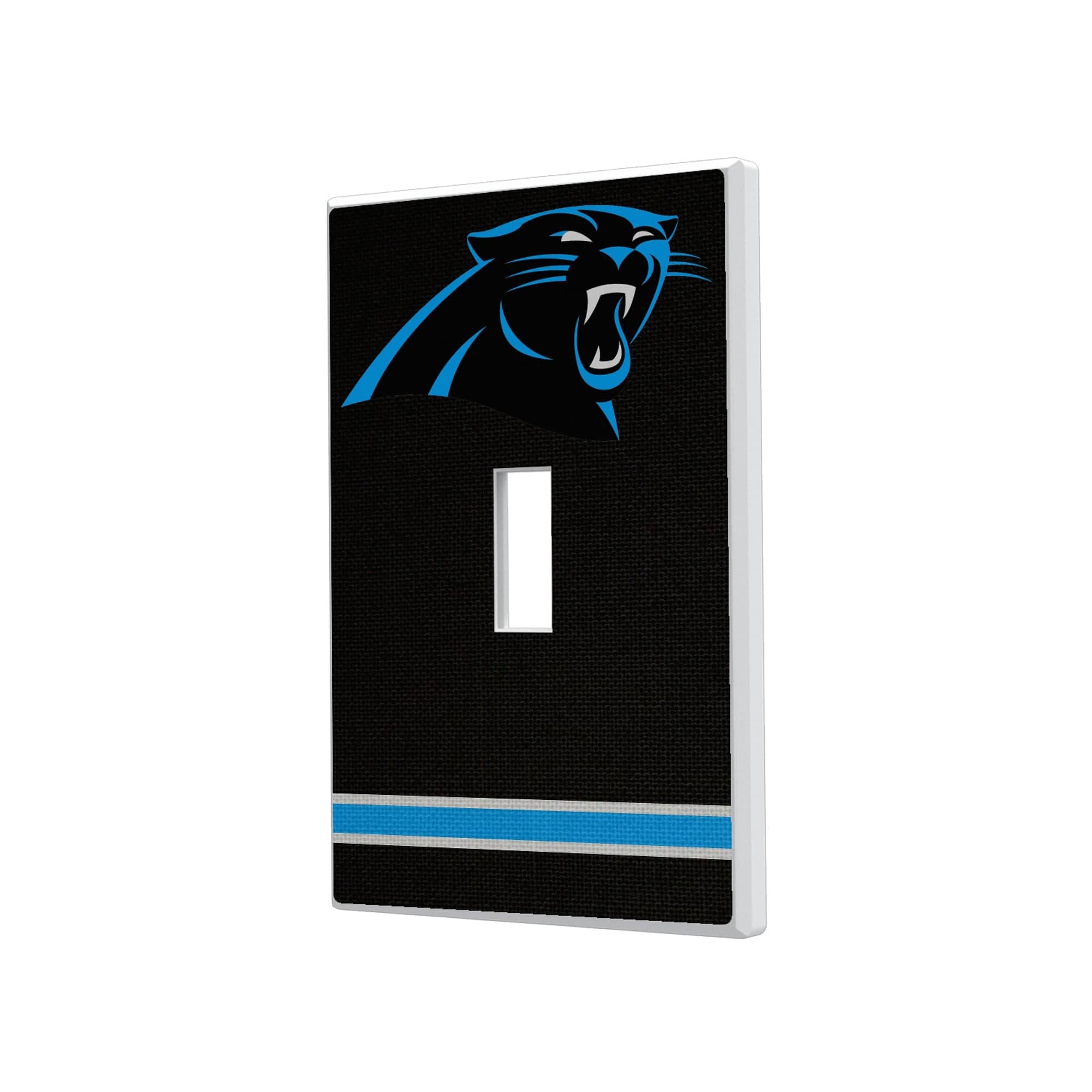 Keyscaper - Carolina Panthers Stripe Single Toggle Light Switch Plate - Multicolor price history on PriceWatchPro