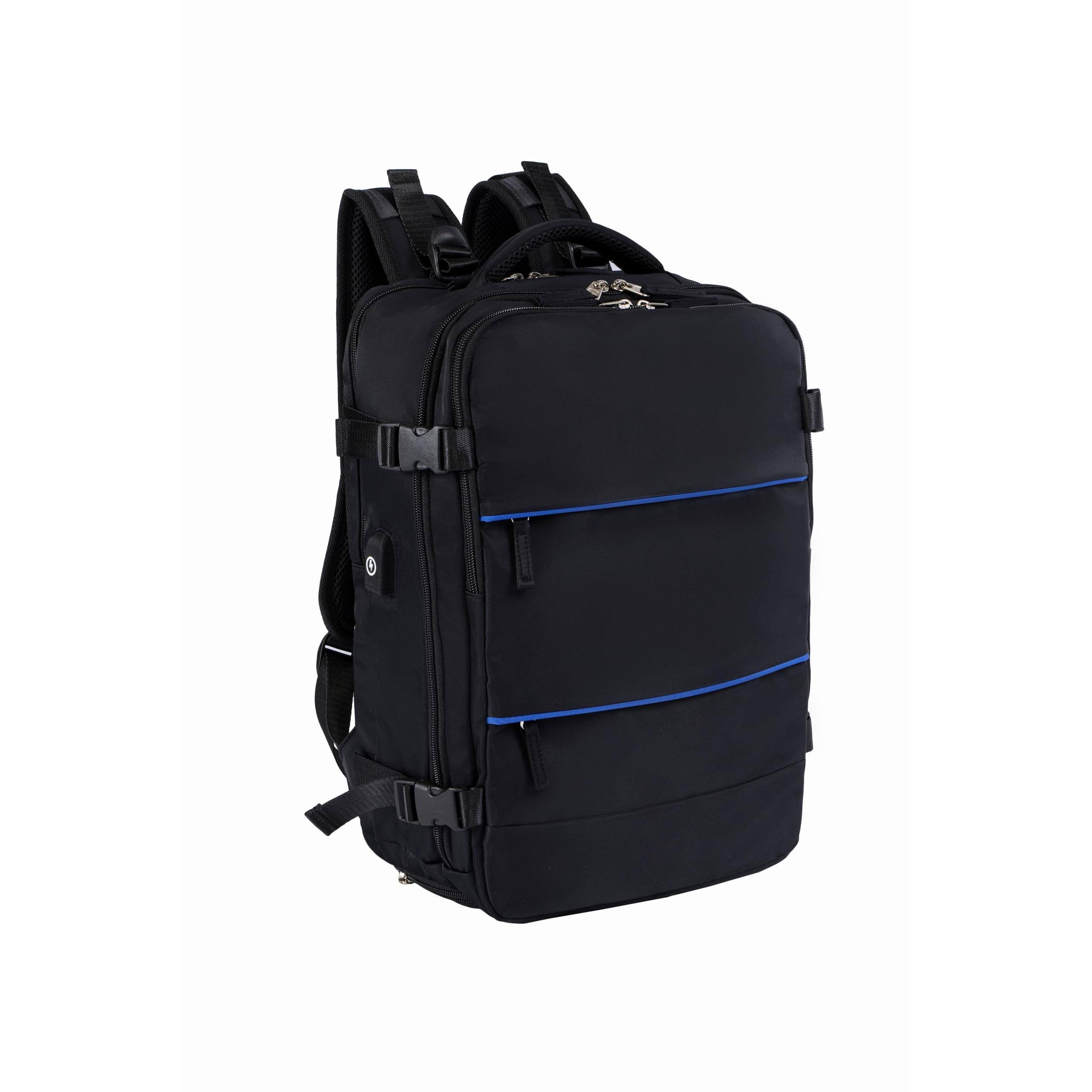 Pacoar Cade - Airline Flight Approved Multifunctional Large Travel Backpack For Women Man Carry On personal Item Under 18x14x8 Laptop - Default