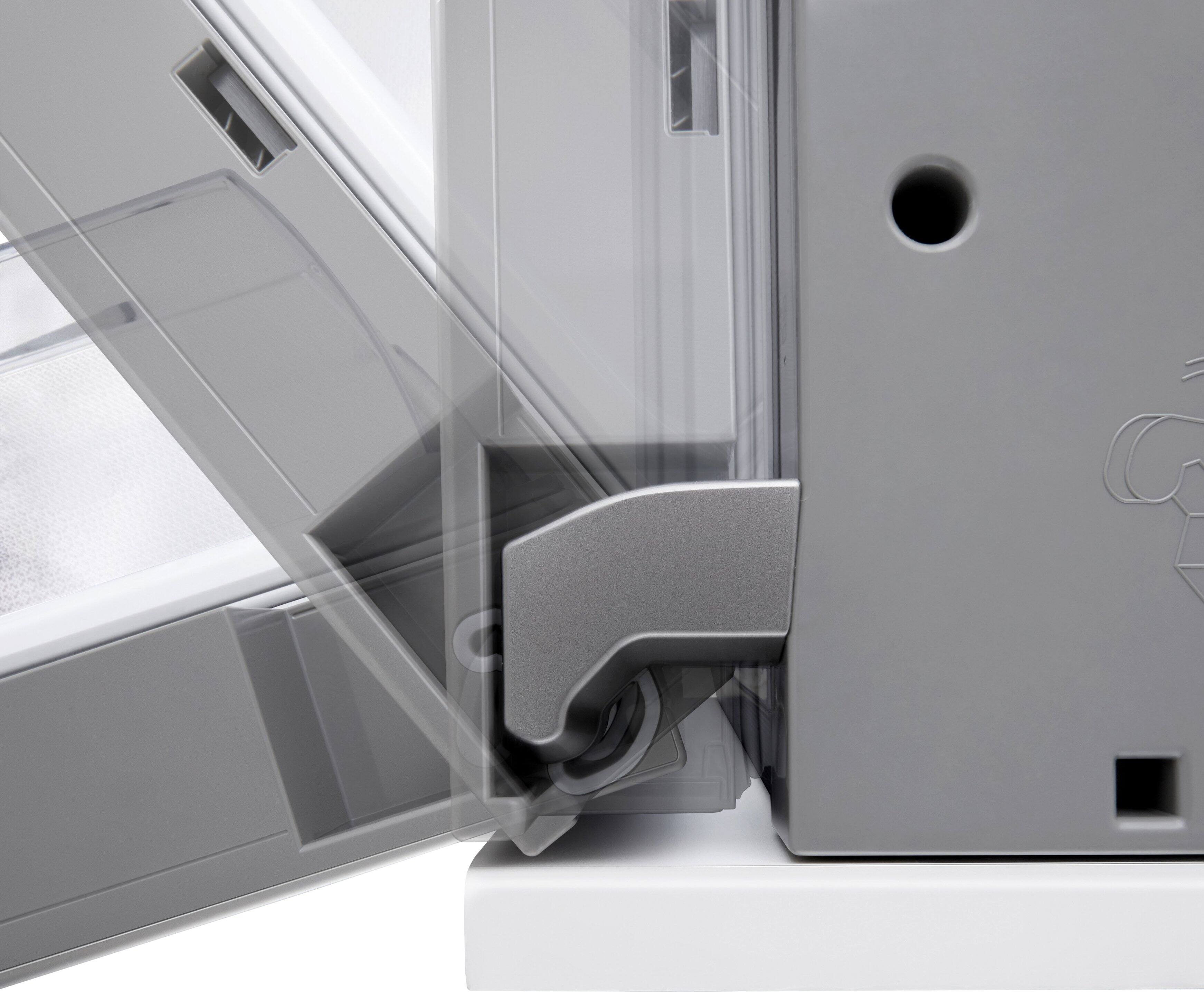 Alt View 11. LG - Counter-Depth MAX 23.7 Cu. Ft. 3-Door Smart French Door Refrigerator with Zero Clearance Hinge System - PrintProof Stainless Steel Look.