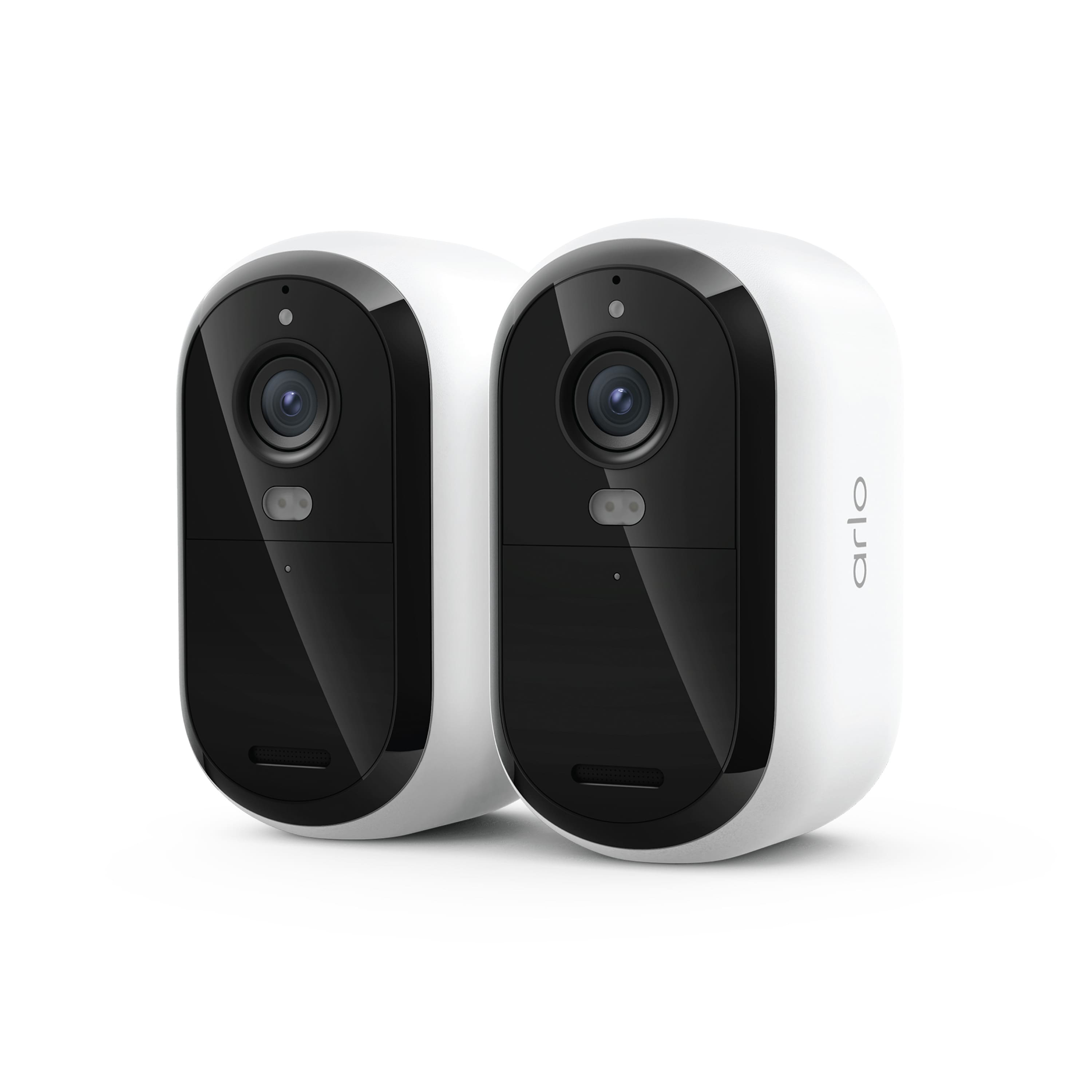 Arlo - Essential Outdoor Security Camera 2K (3rd Gen, 2025 Release) - Wireless, Rechargeable Camera, 2-Cam - White
