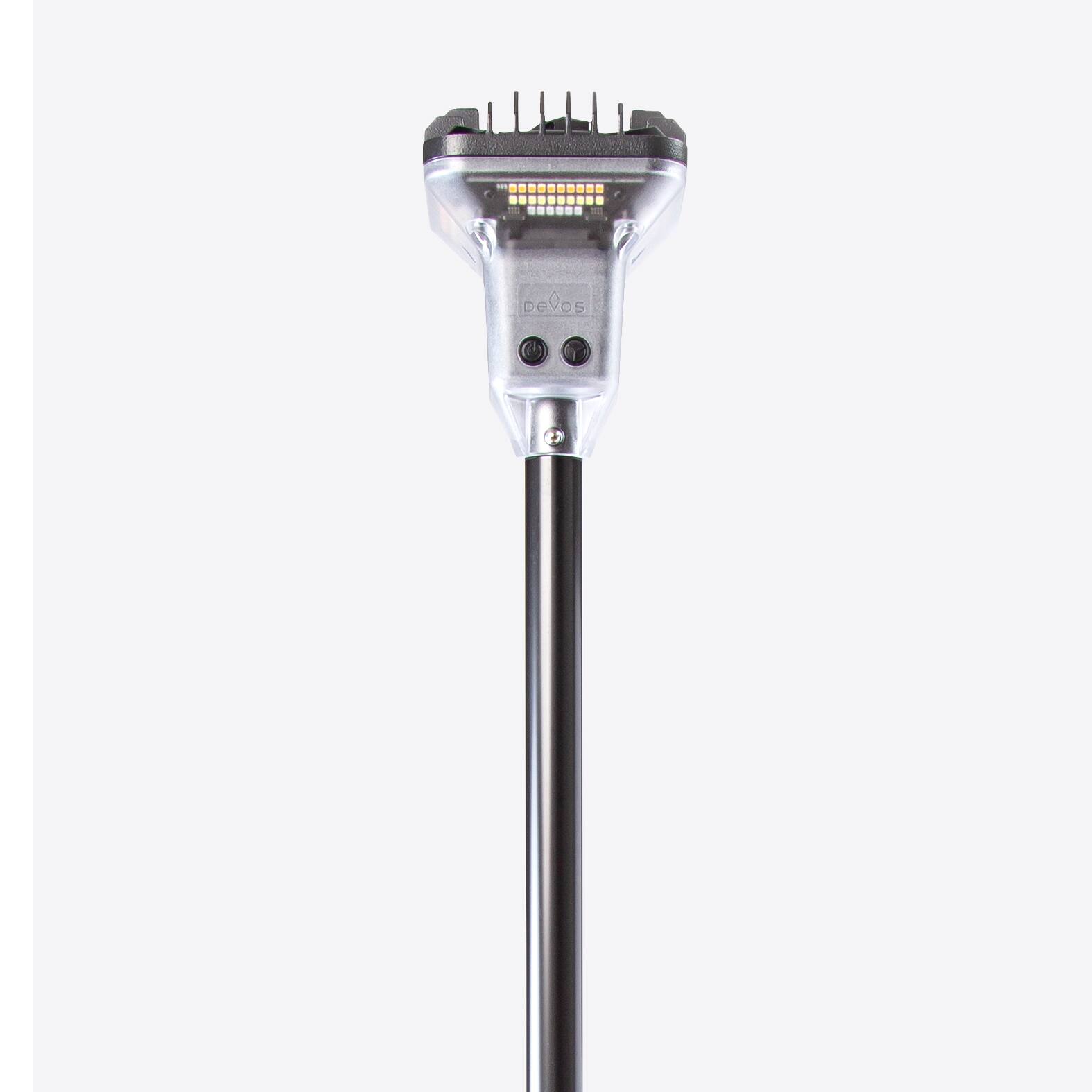 Left. Devos Outdoor - LightRanger 2000 Rechargeable 2000 Lumen Adjustable Overhead Light.