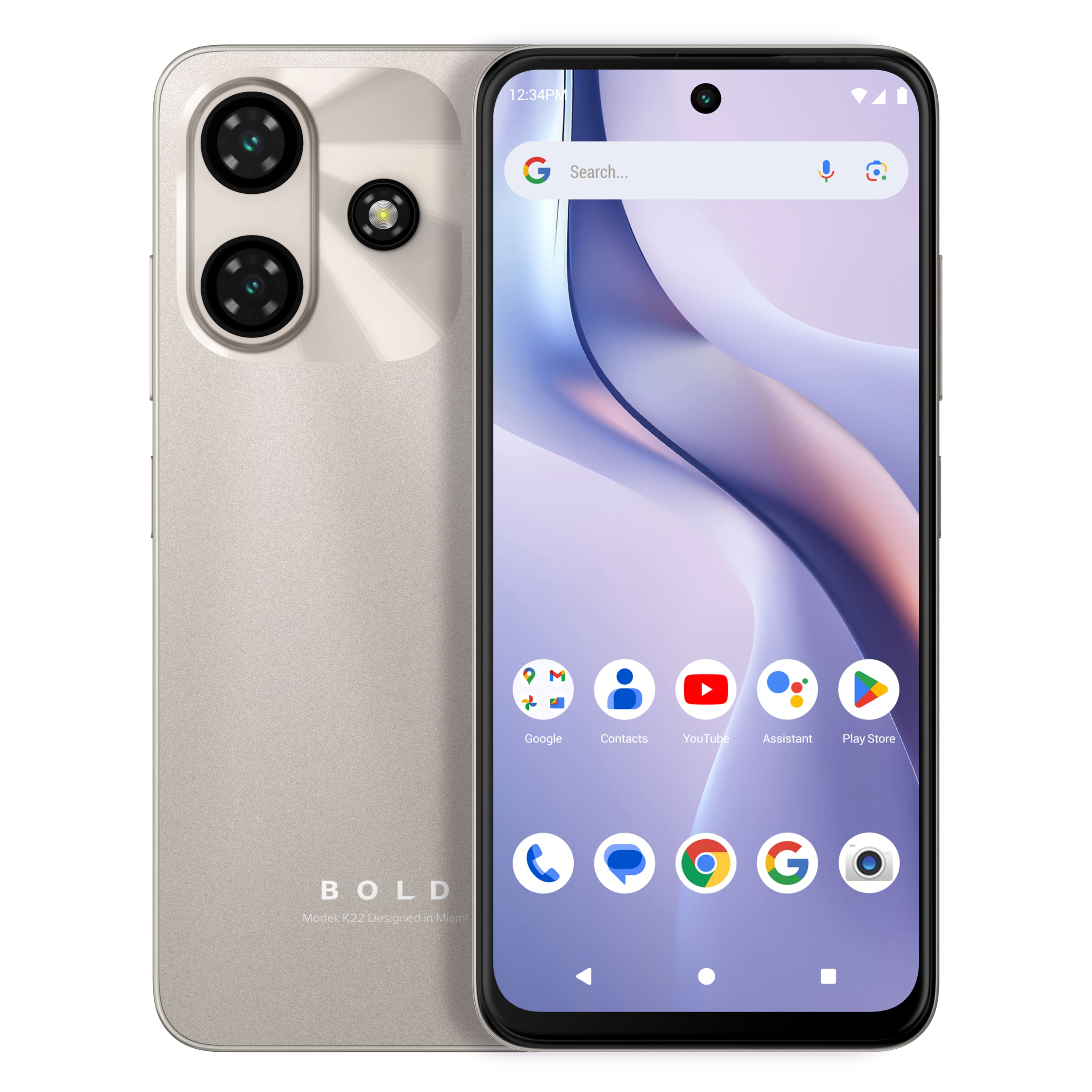 BLU - BOLD K22 5G 128GB (Unlocked) - Titanium