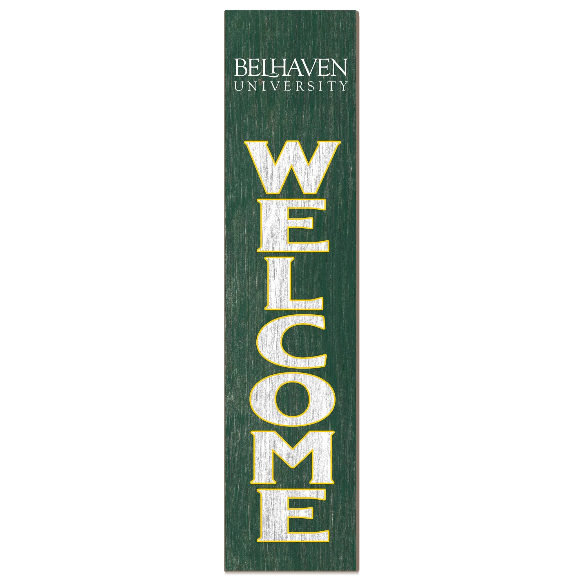 Belhaven Blazers 12'' x 48'' Welcome Outdoor Leaner