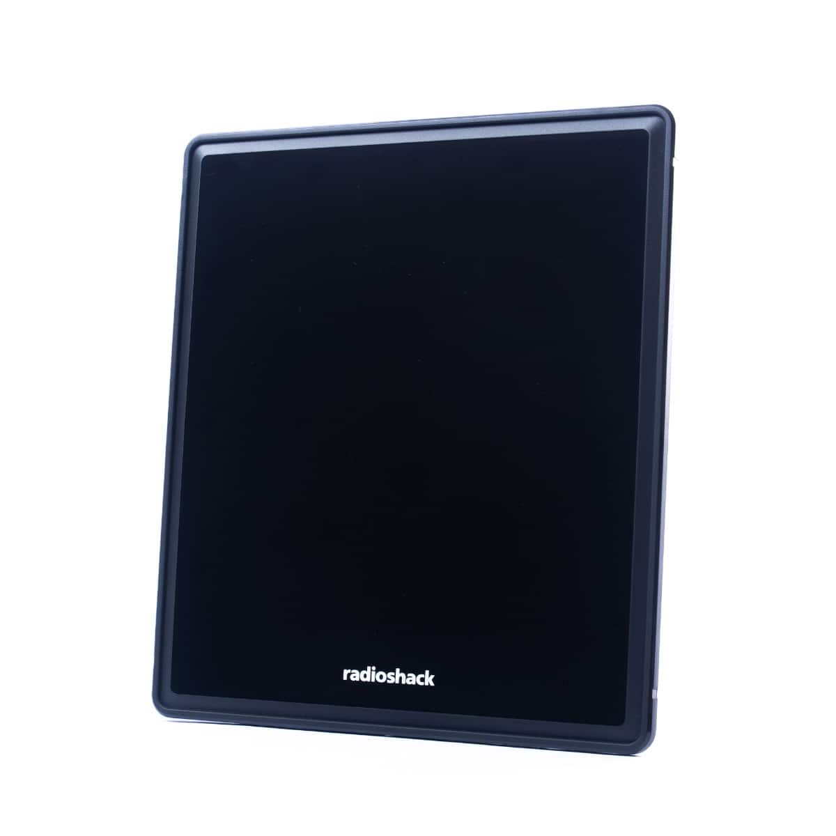 Front. RadioShack - Amplified Indoor Antenna 1503307 - Black.
