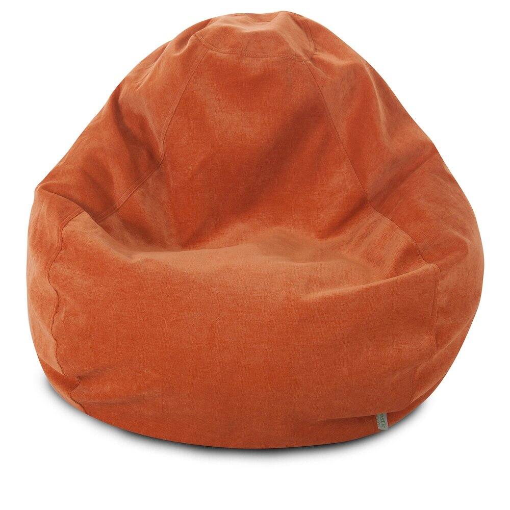 Front. Majestic Home - Large Bean Bag Villa Orange - Orange.
