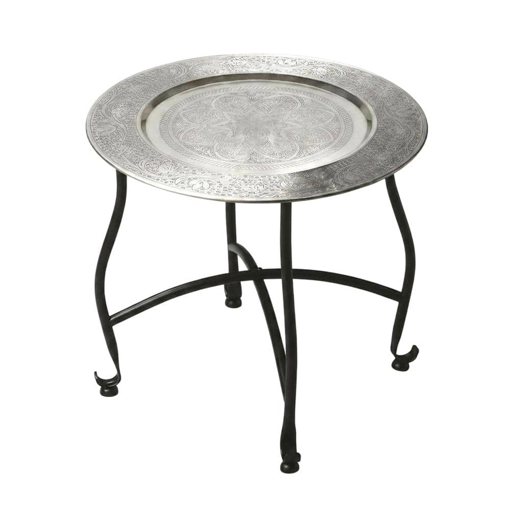 Butler Specialty - Moroccan Metal Tray Table - Multi-Color price history on PriceWatchPro