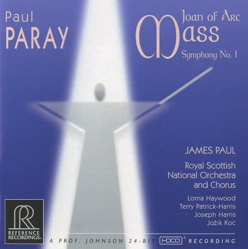 James Paul - Joan of Arc Mass / Symphony 1  - COMPACT DISCS