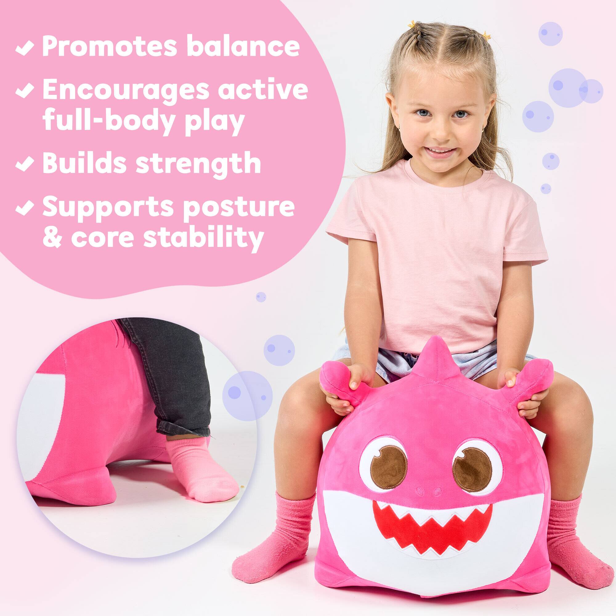 Promotes balance  
Encourages active full-body play  
Builds strength  
Supports posture & core stability