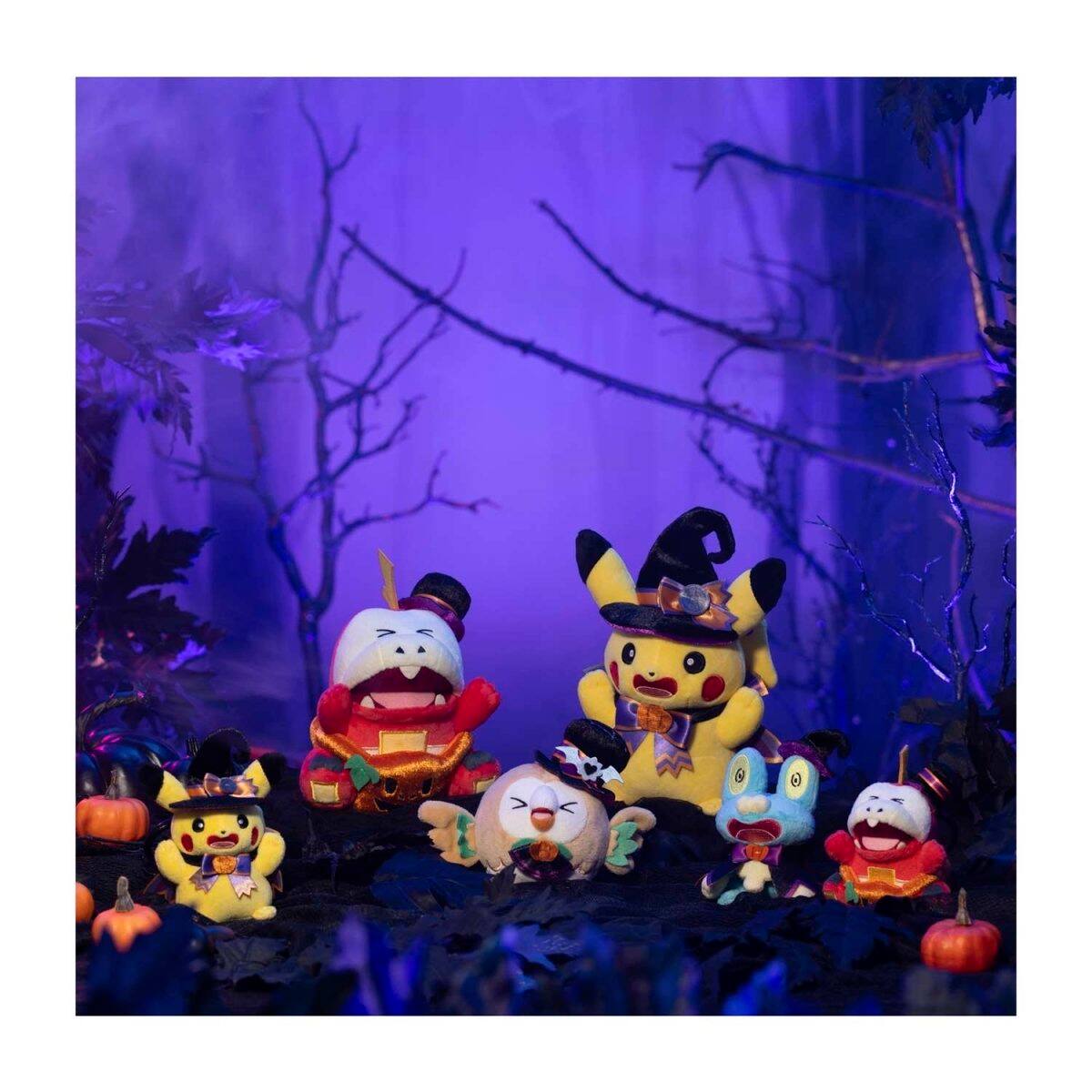 Alt View 5. Pokémon - Pokemon Center Pikachu Pokemon Halloween Poké Plush - 8 Inches.