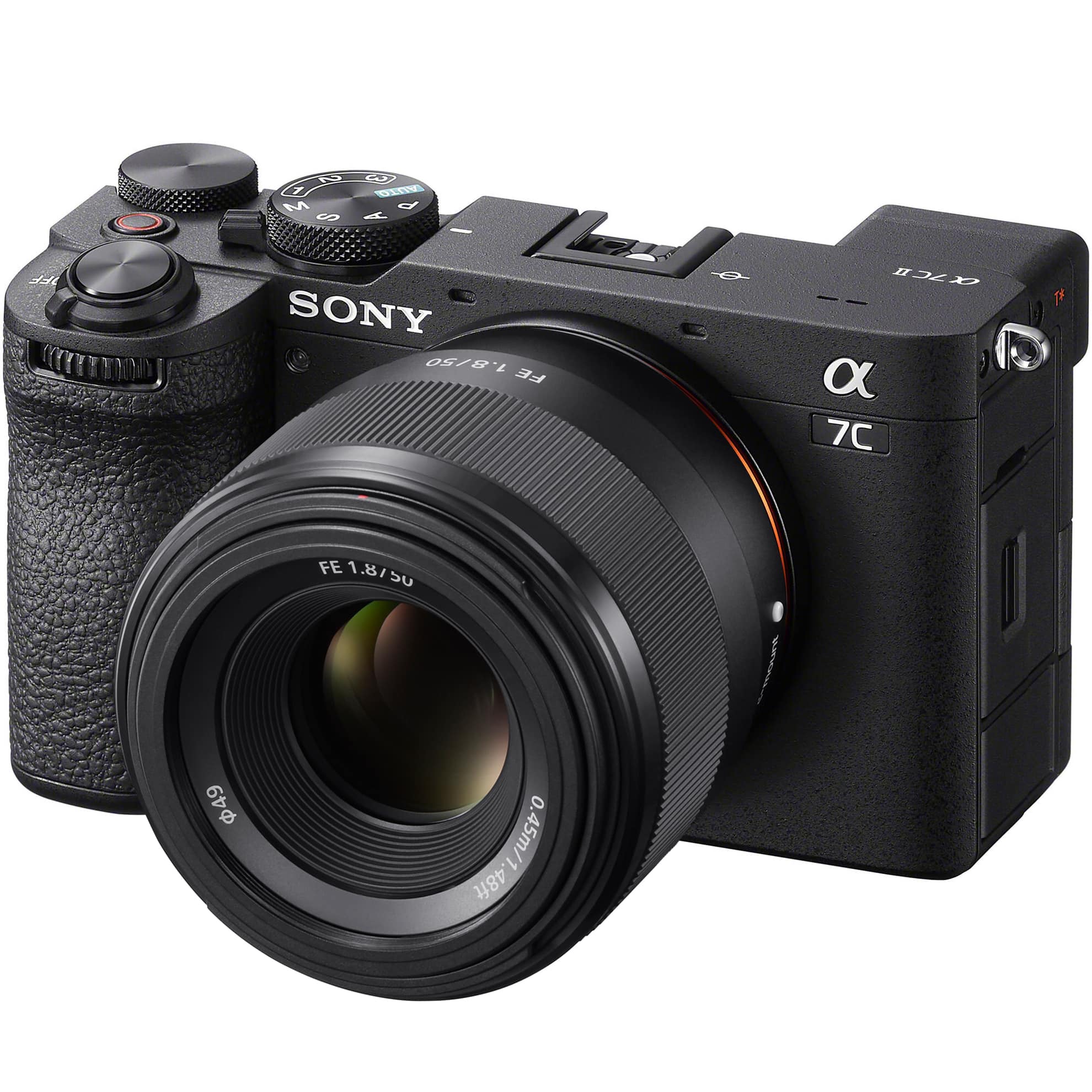 Bundle Sony a7C II Full Frame Mirrorless Camera Body Black + 50mm