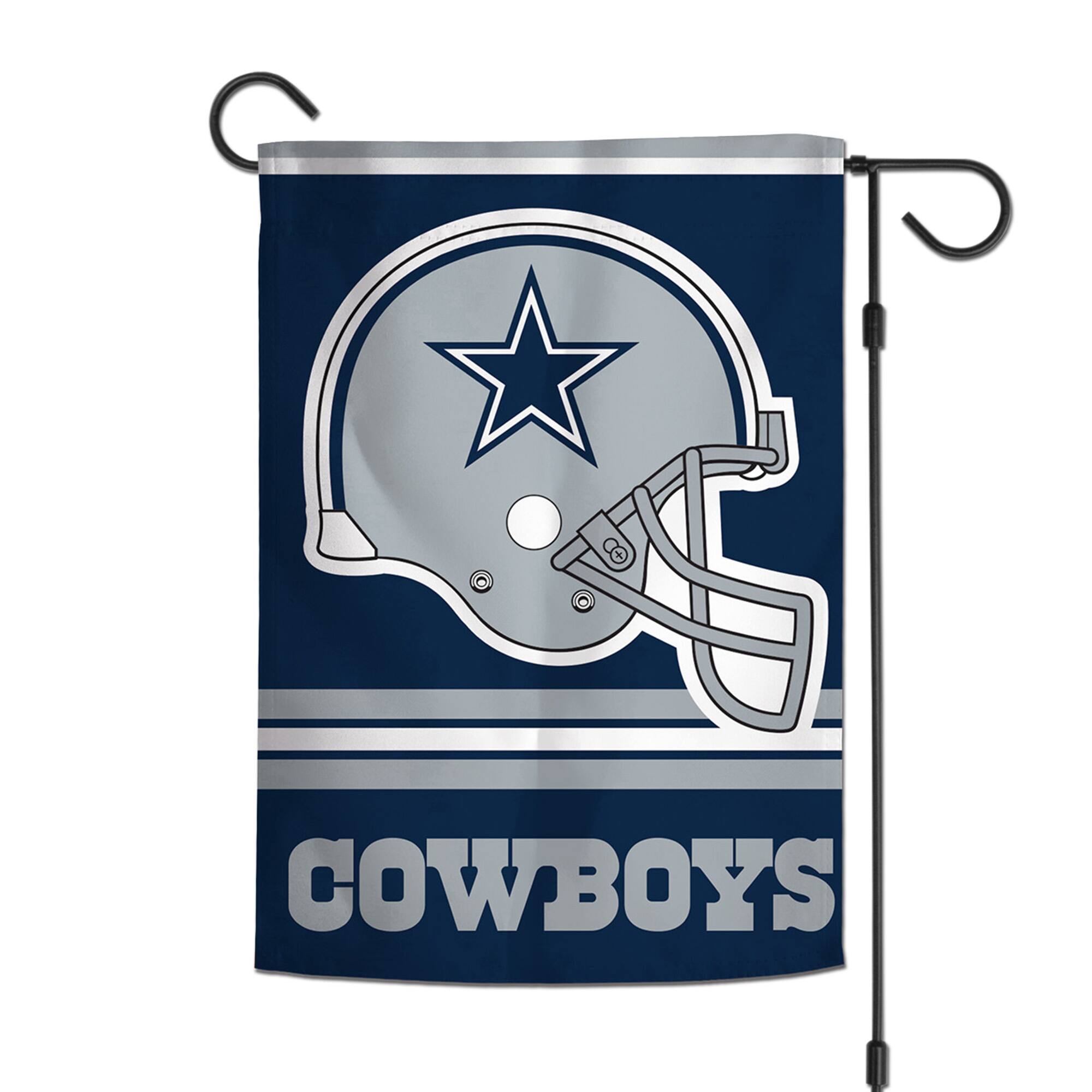 Alt View 1. WinCraft - Dallas Cowboys 12" x 18" Double-Sided Garden Flag - Multicolor.