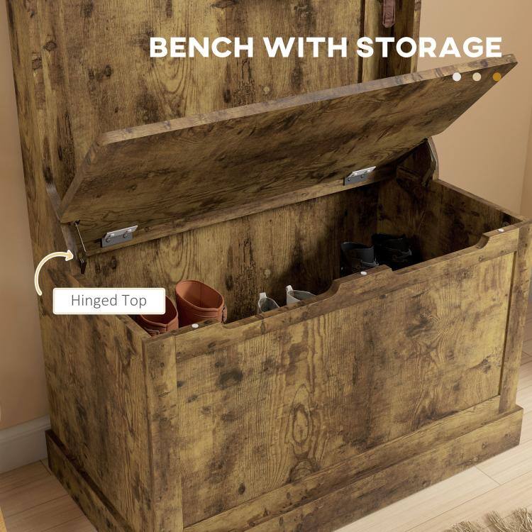 BENCH WITH STORAGE  
Hinged Top