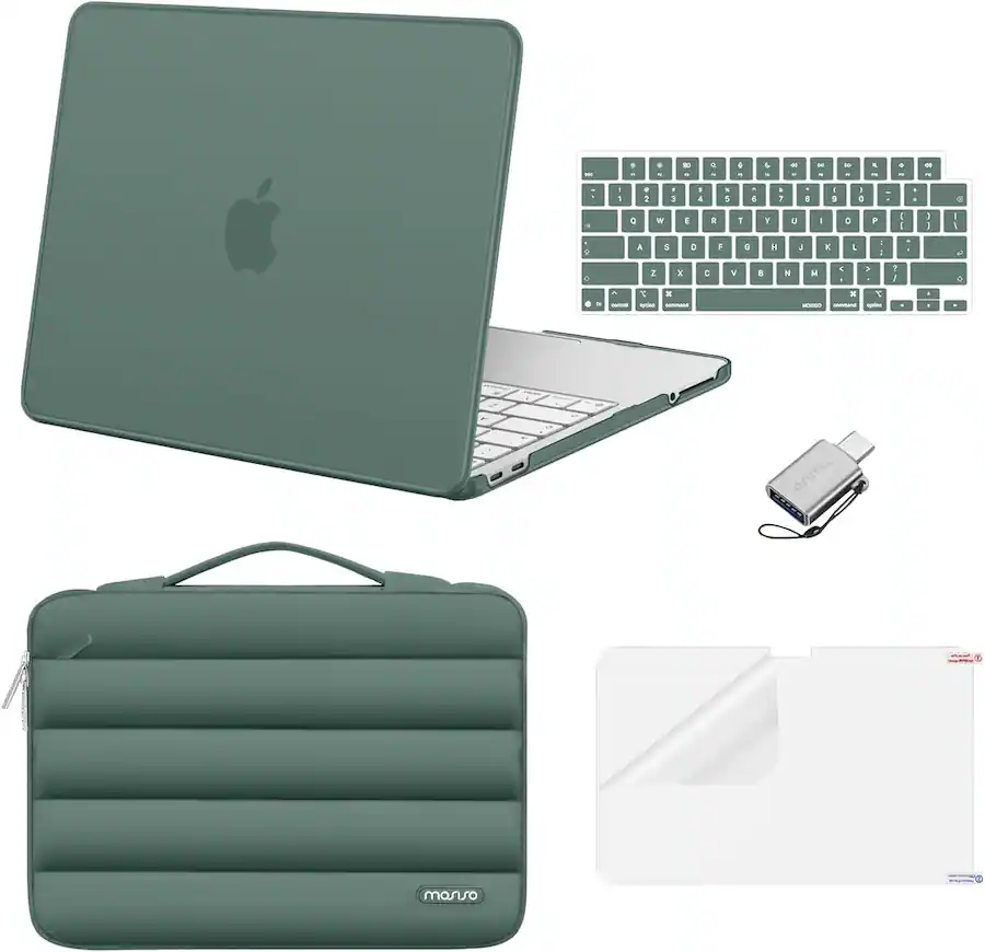 mosiso For MacBook Neo 13 Inch 2026 A3404 A18 Pro Chip, Protective Hard ...