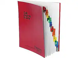 Pendaflex - Expanding Pressguard Desk File, (PFX 11017) - Red