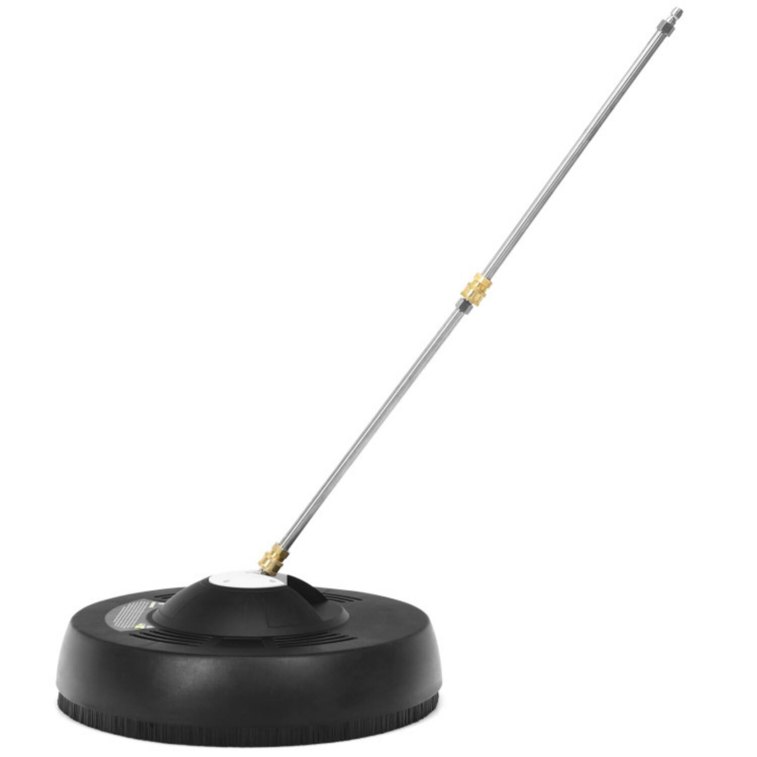 Alt View 6. LUCKY ONE - 16 Inch Surface Cleaner Pressure Washer Attachment with 2 Nozzles & Wands - For Patio/Driveway - Black.
