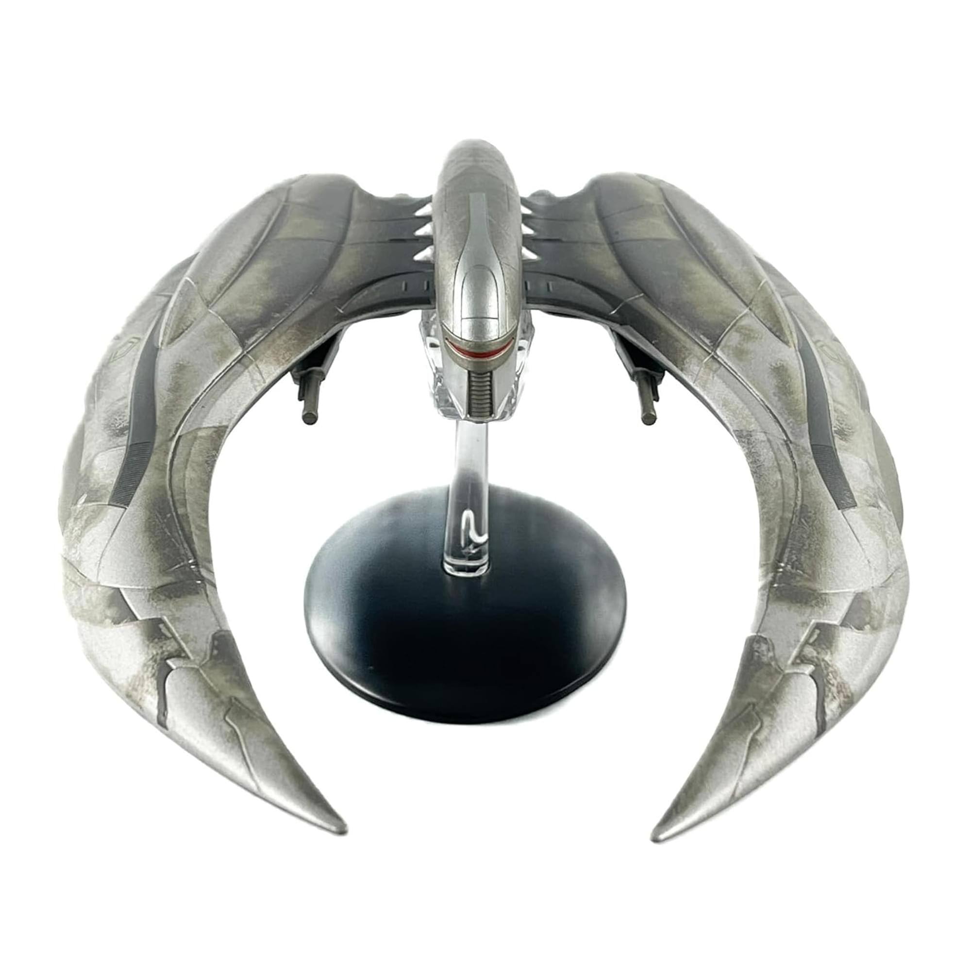 Alt View 1. Eaglemoss - Eaglemoss Battlestar Galactica Ship Replica | Cylon Raider MK-II - Grey.