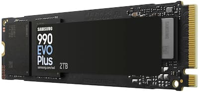 Samsung 990 EVO PLUS SSD 2TB, PCIe Gen 4x4 | 5x2 M.2 2280, Speeds Samsung 990 EVO PLUS SSD 2TB, PCIe Gen 4x4 | 5x2 M.2 2280, Speeds