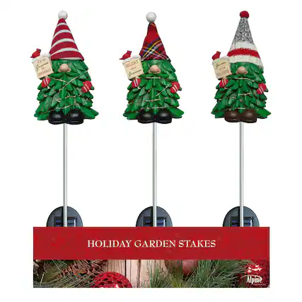 Fu De Gnome C for CHRISTMAS HOLIDAY Gnomes Gnome de she HOLIDAYS HOLIDAY GARDEN STAKES Alpine
HOLIDAY GARDEN STAKES
Gnome for the CHRISTMAS
Gnome for the HOLIDAYS
Gnome for the HOLIDAYS