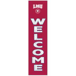 Jardine - Loyola Marymount Lions 12'' x 48'' Outdoor Leaner Welcome Sign - Maroon