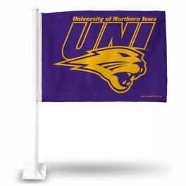 Rico Industries - Northern Iowa Panthers 11X14 Window Mount 2-Sided Car Flag - Multi