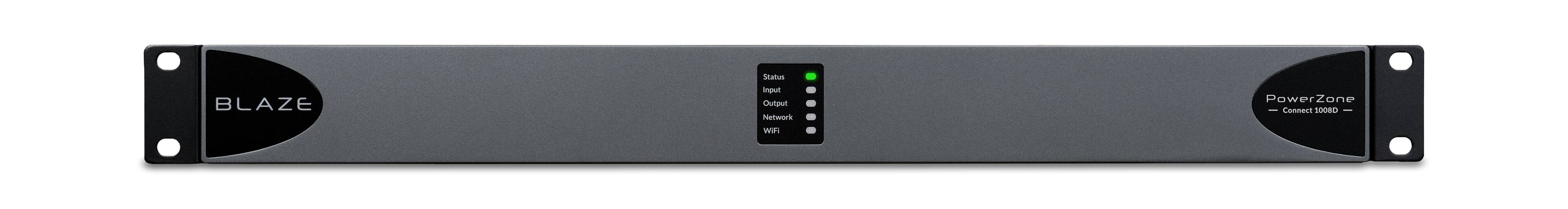 BLAZE  
Status  
Input  
Output  
Network  
WiFi  

PowerZone  
Connect 1008D