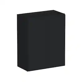 Boyel Living - 24-in W x 30-in H x 12-in D Shaker RTA Kitchen Wall Cabinet with Soft-Close - Black