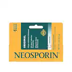 DOCTOR BRAND
#1 ORIGINAL Antibiotic Ointment
Triple Antibiotic Formula Ointment
NEOSPORIN
24-Hour Protection
Effective Kill AID
Bacitracin 5000 Units
Polymyxin B Sulfate 1000 Units
Neomycin Sulfate 50000 Units
NET WT. 0.25 OZ (7g)
NEW! 0.25 OZ (7g)
FIRST AID
KILLS INFECTION GERM
ORIGINAL Antibiotic Ointment
Triple Antibiotic Formula Ointment