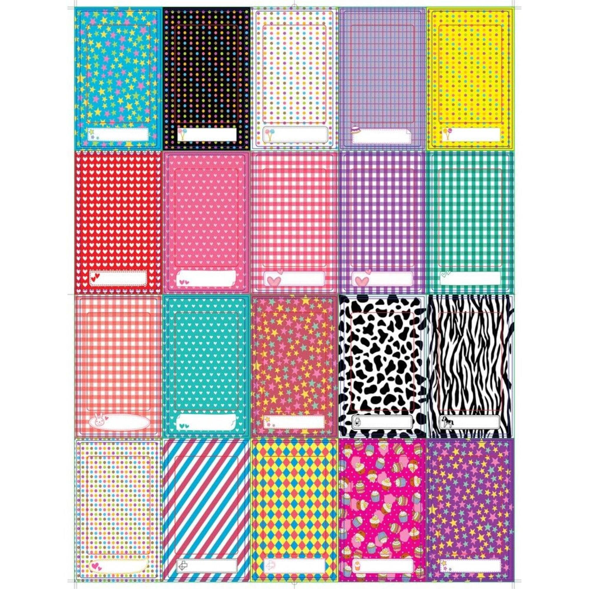 Zink Colorful, Fun & Decorative Photo Border Stickers for 2