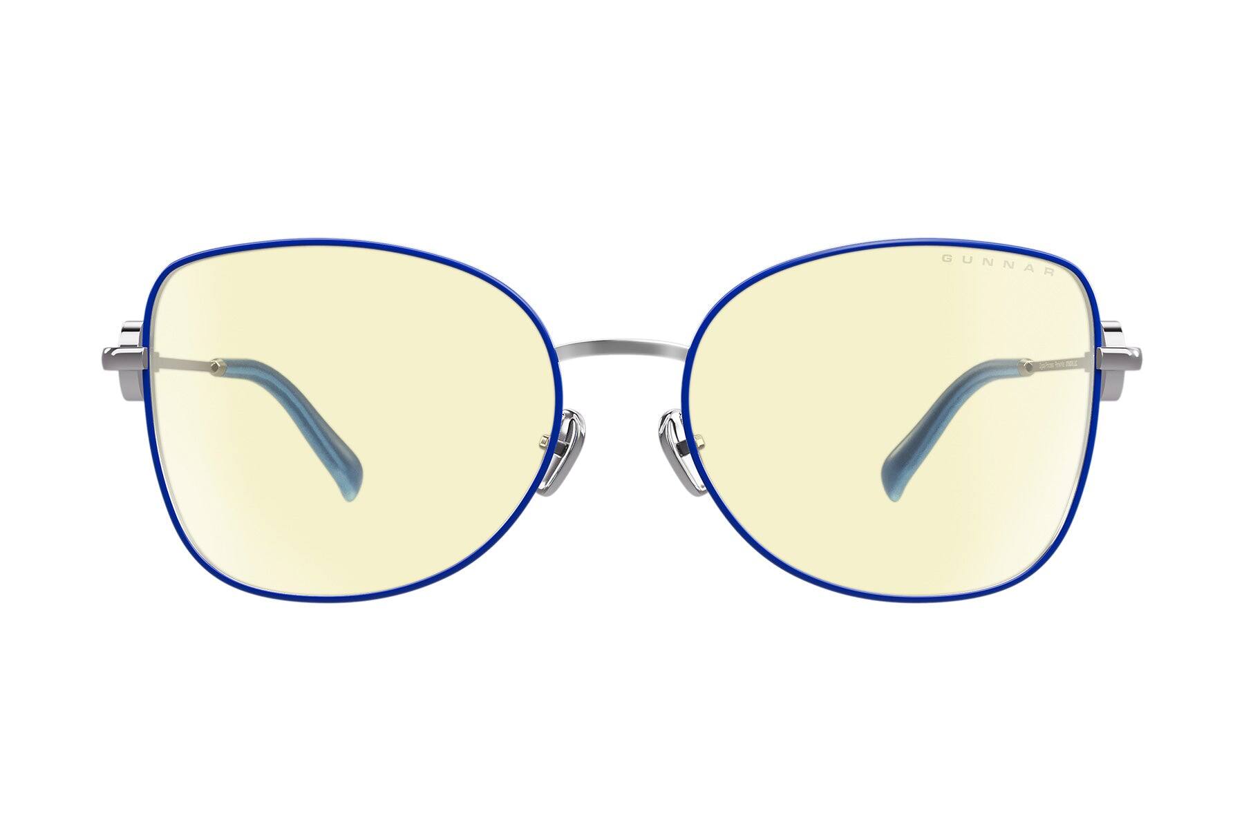 Alt View 5. GUNNAR - GUNNAR Computer Glasses  - tokidoki Digital Princess, Periwinkle, Clear Lens - Blue Light Blocking, Relieve Dry Eye - Periwinkle.