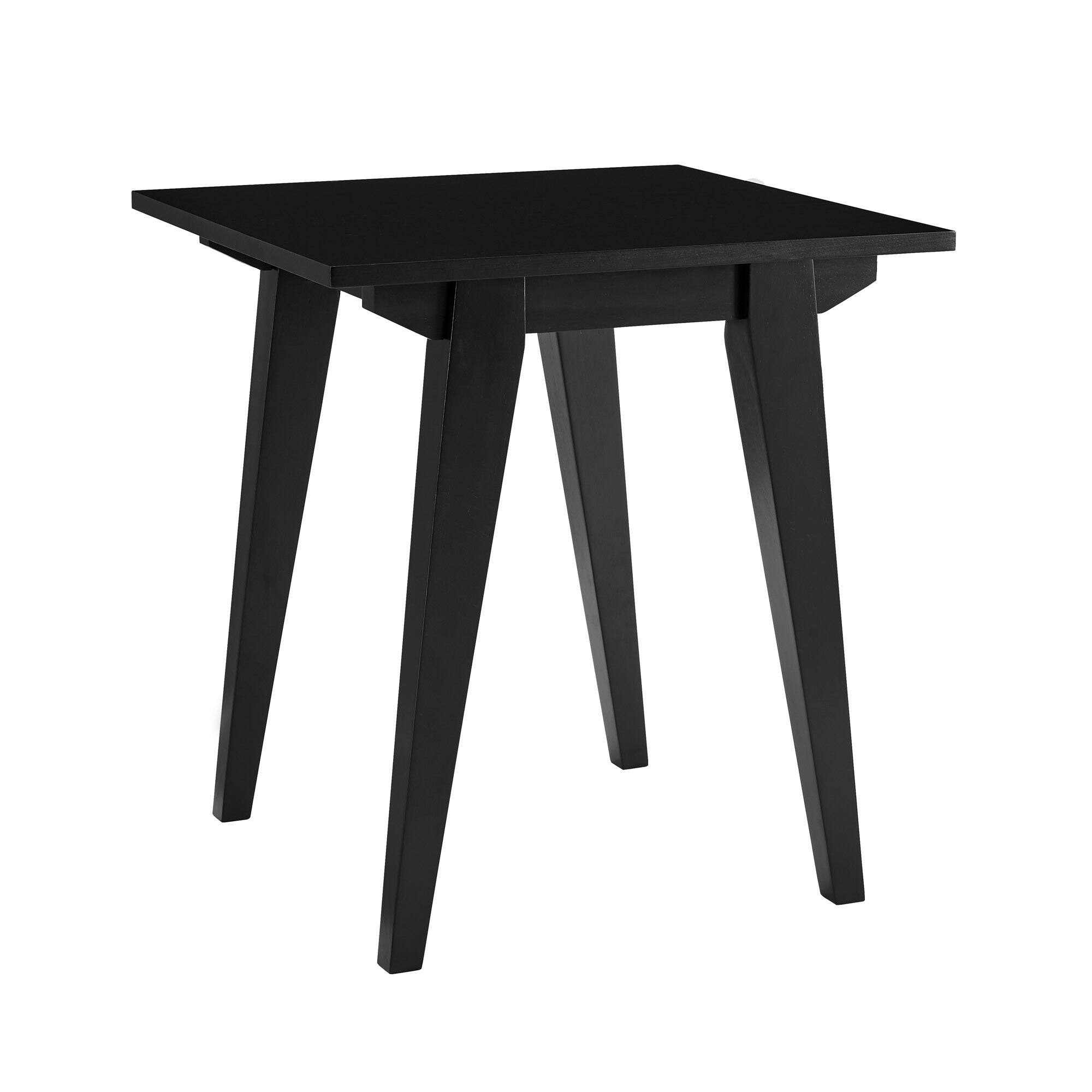 Left. Walker Edison - Scandi Side Table - Black.