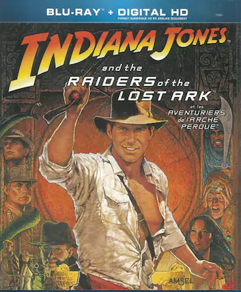 Front. Indiana Jones and the Raiders of the Lost Ark - BLU-RAY.