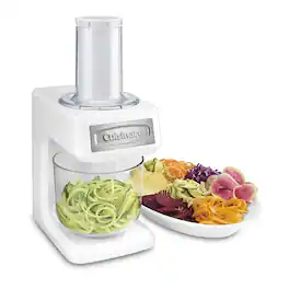 Cuisinart - Refurbished Excellent - PrepExpress Slicer, Shredder and Spiralizer SSL-100 - White
