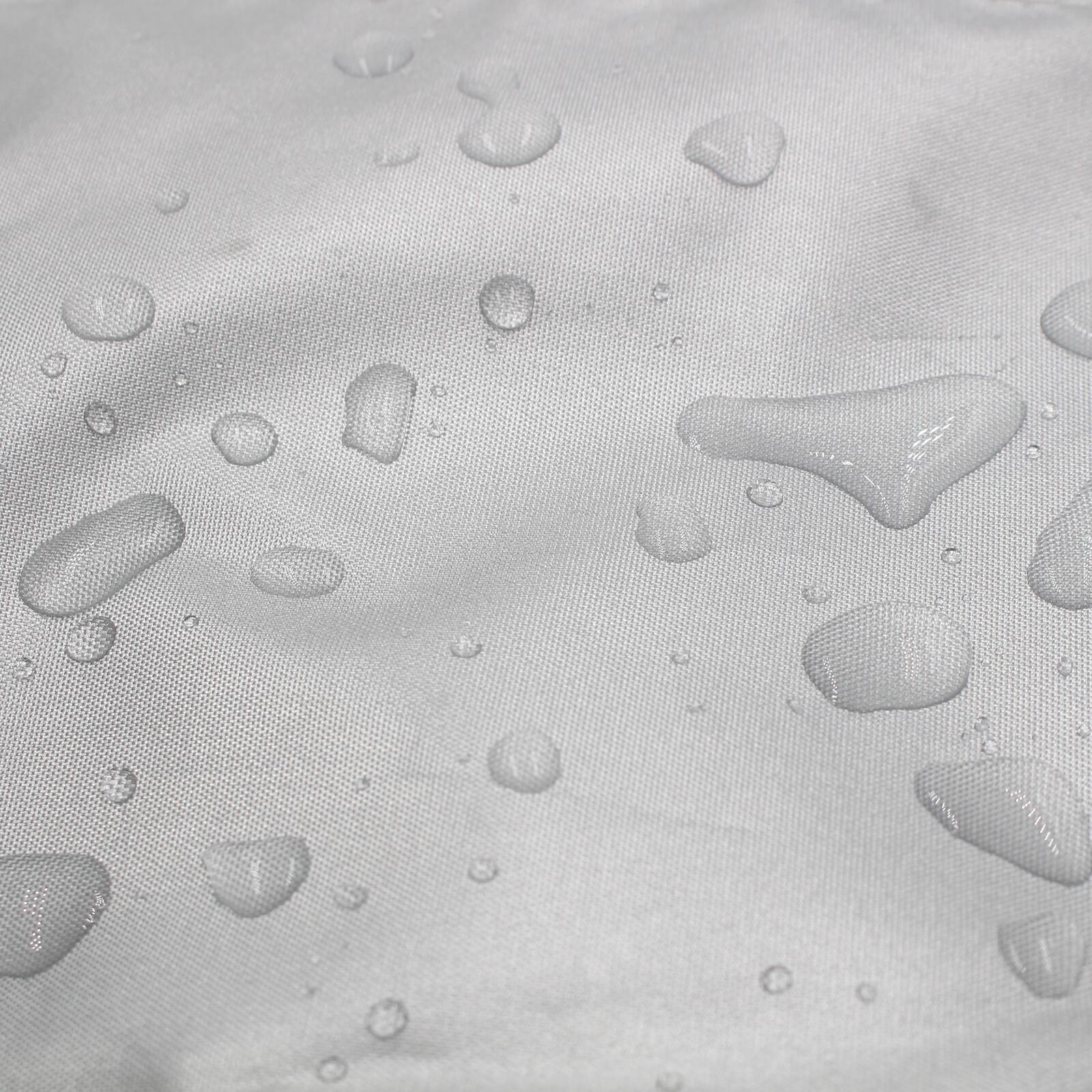 Alt View 2. Topteng - Waterproof Sun Lounge Chair Cover - 210D Oxford, All-Weather Dustproof Protection for Outdoor Garden Patio Furniture - Silver.