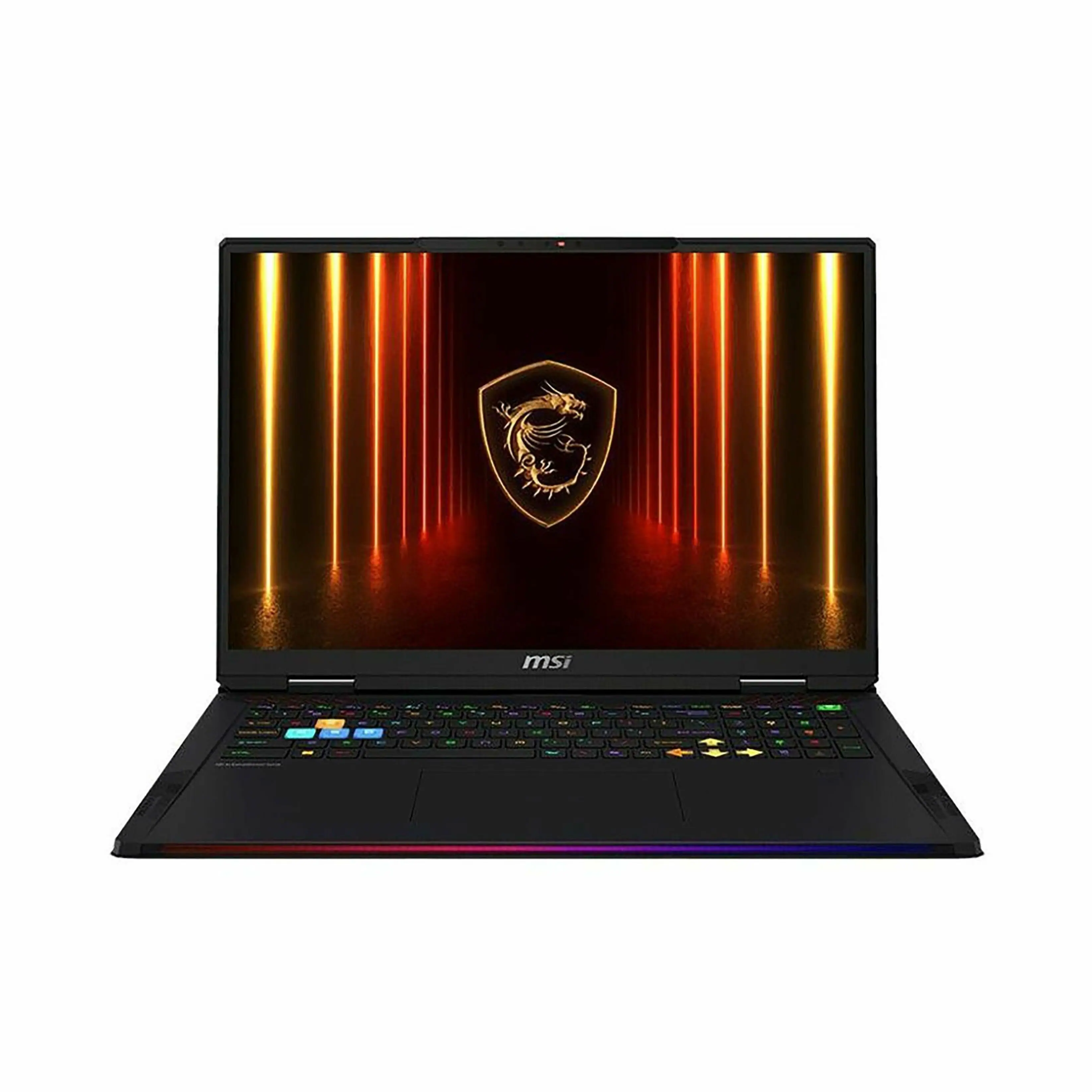 MSI - 18" Gaming Laptop 3840 x 2400 () - AMD Ryzen 9 9955HX3D with 64GB Memory - GeForce RTX 5090 - 2 TB SSD - Core Black, Black