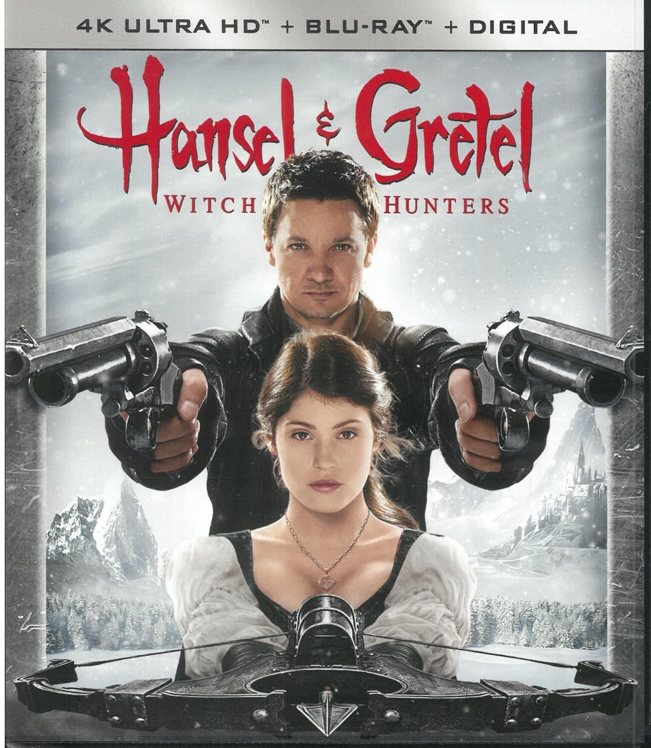 Front. Hansel & Gretel: Witch Hunters   - 4K Blu-Ray.