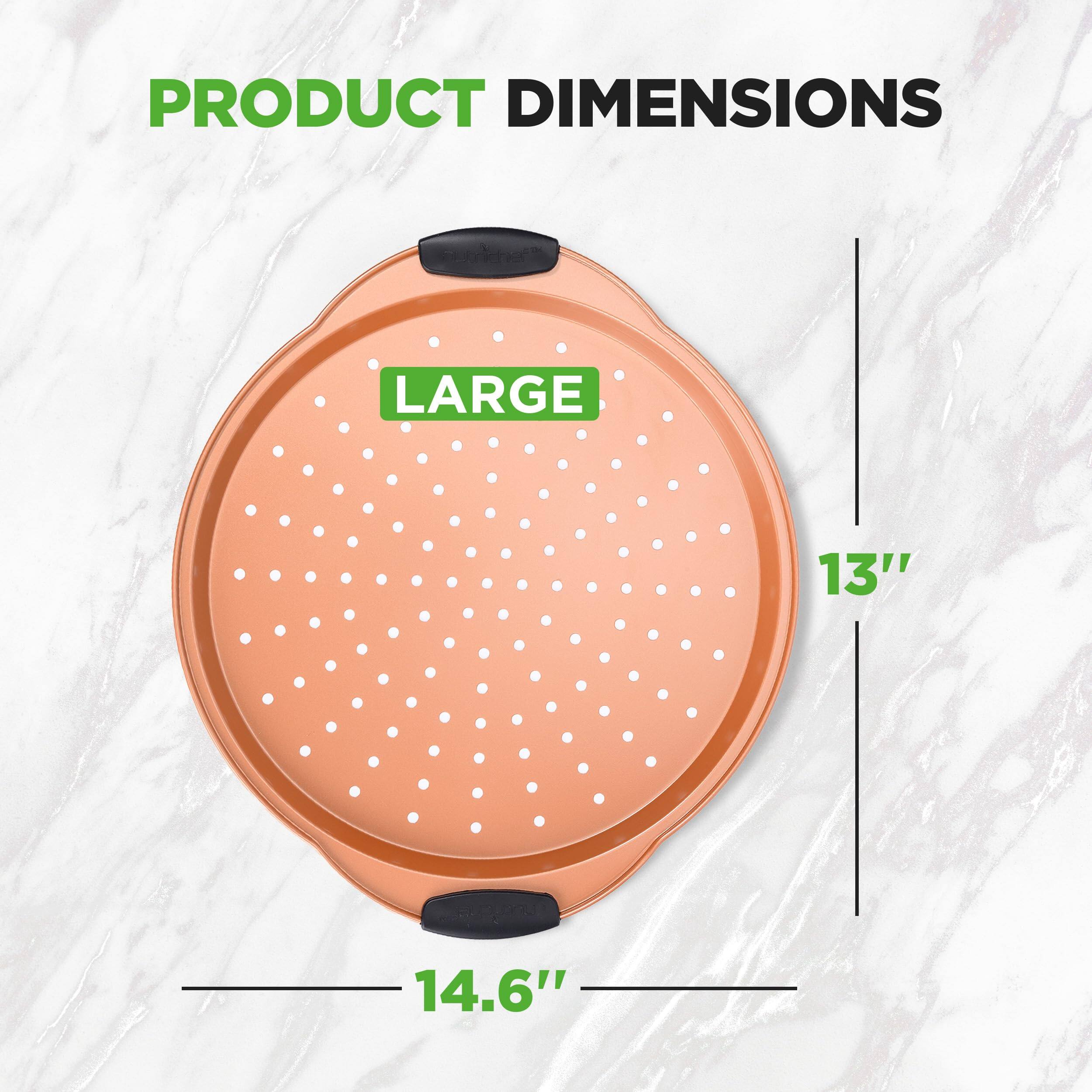PRODUCT DIMENSIONS  
LARGE  
13" x 14.6"