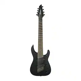 Jackson - X Series Soloist Arch Top SLAT8 MS 8-String Electric Guitar (Black)