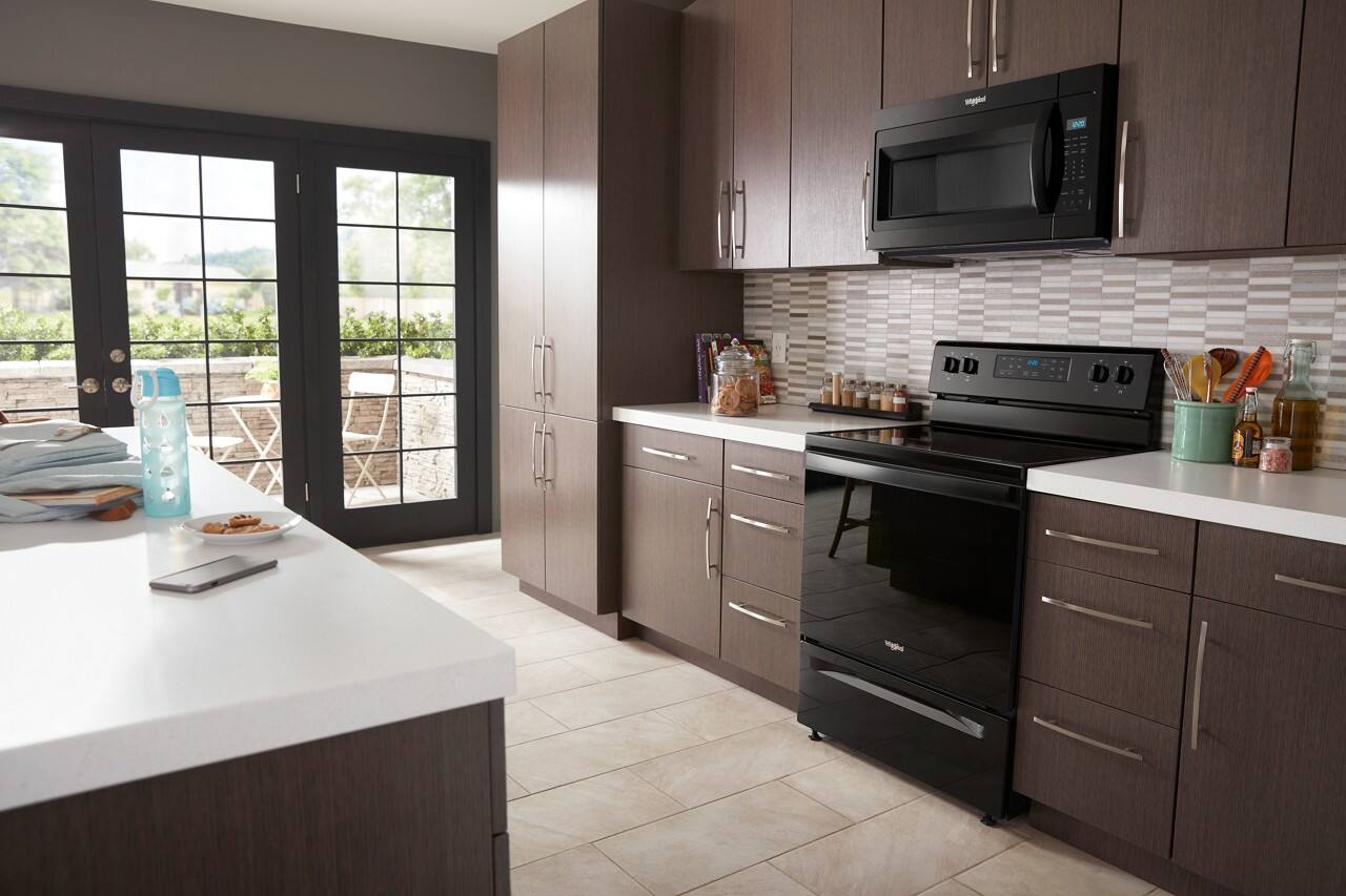 Alt View 9. Whirlpool - 1.9 Cu Ft. Over-the-Range Microwave with Sensor Cooking Technology - Black.