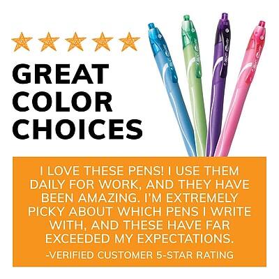 GREAT COLOR CHOICES

I LOVE THESE PENS! I USE THEM DAILY FOR WORK, AND THEY HAVE BEEN AMAZING. I'M EXTREMELY PICKY ABOUT WHICH PENS I WRITE WITH, AND THESE HAVE FAR EXCEEDED MY EXPECTATIONS.

-VERIFIED CUSTOMER 5-STAR RATING