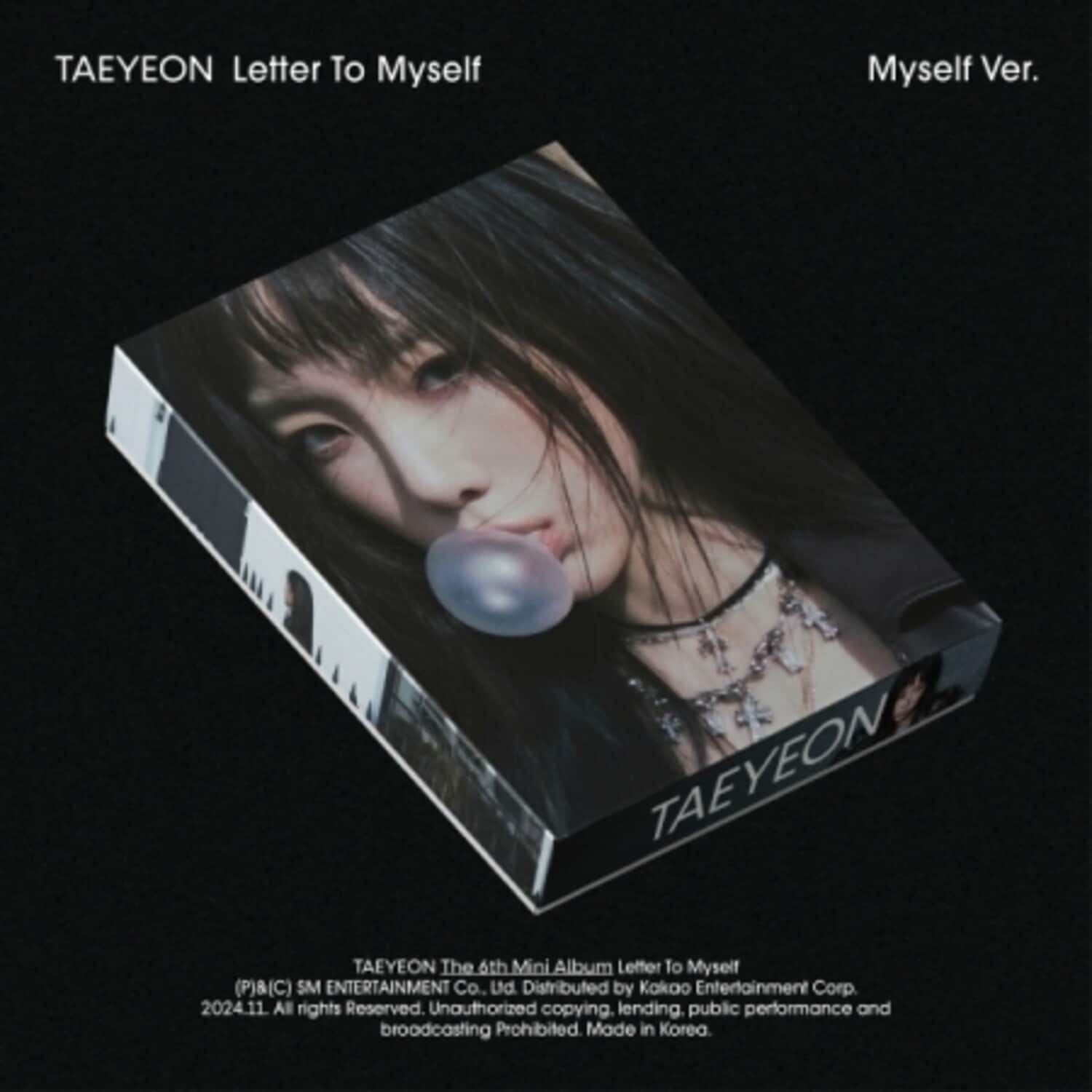 Taeyeon - Letter To Myself - Myself Version - incl. Polaroid, QR Card, Folded Poster + Photocard   - DISCLESS DIGITAL [Digital Download]