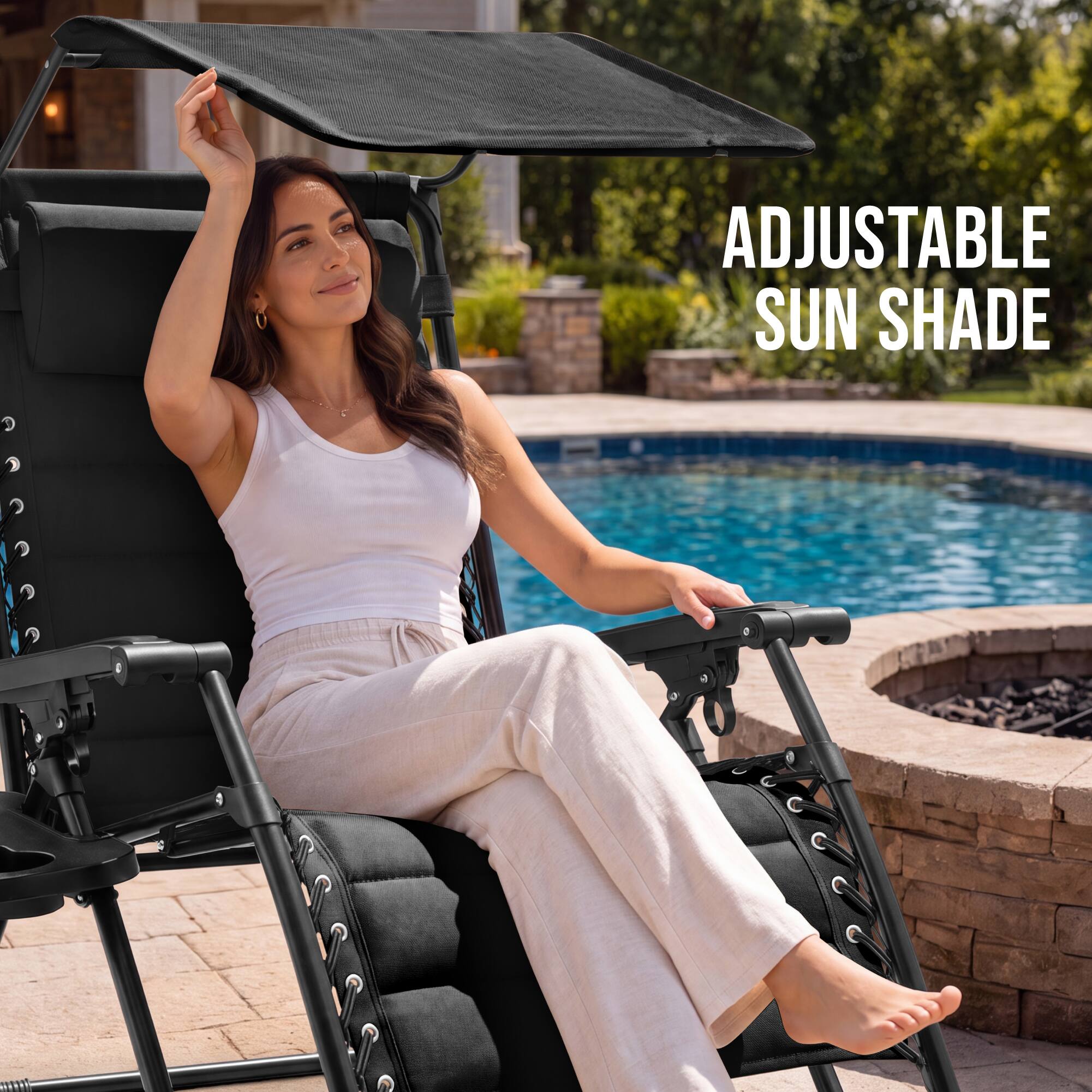 ADJUSTABLE SUN SHADE