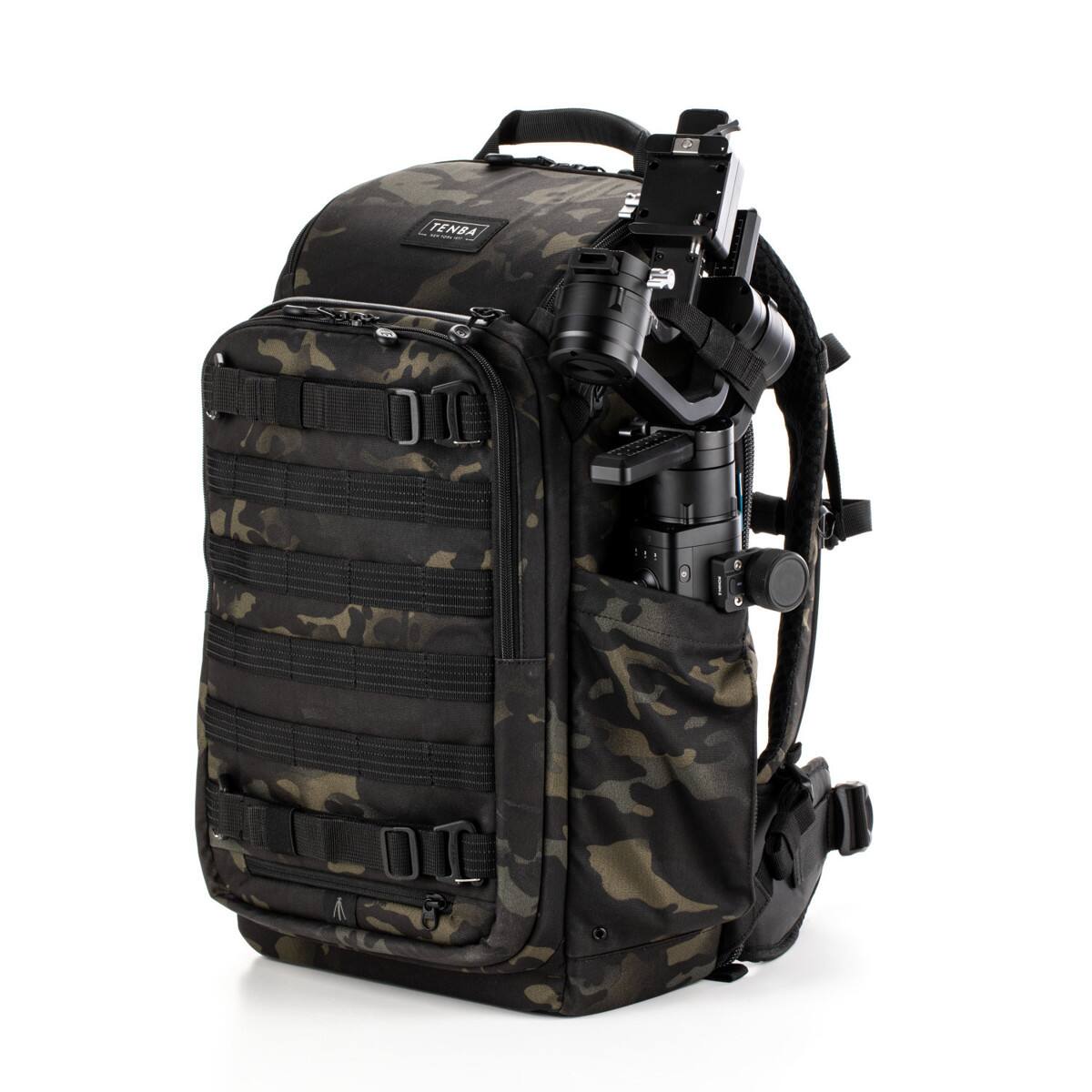 Alt View 1. Tenba - Tenba Axis V2 20L Camera and Laptop Backpack, MultiCam Black.