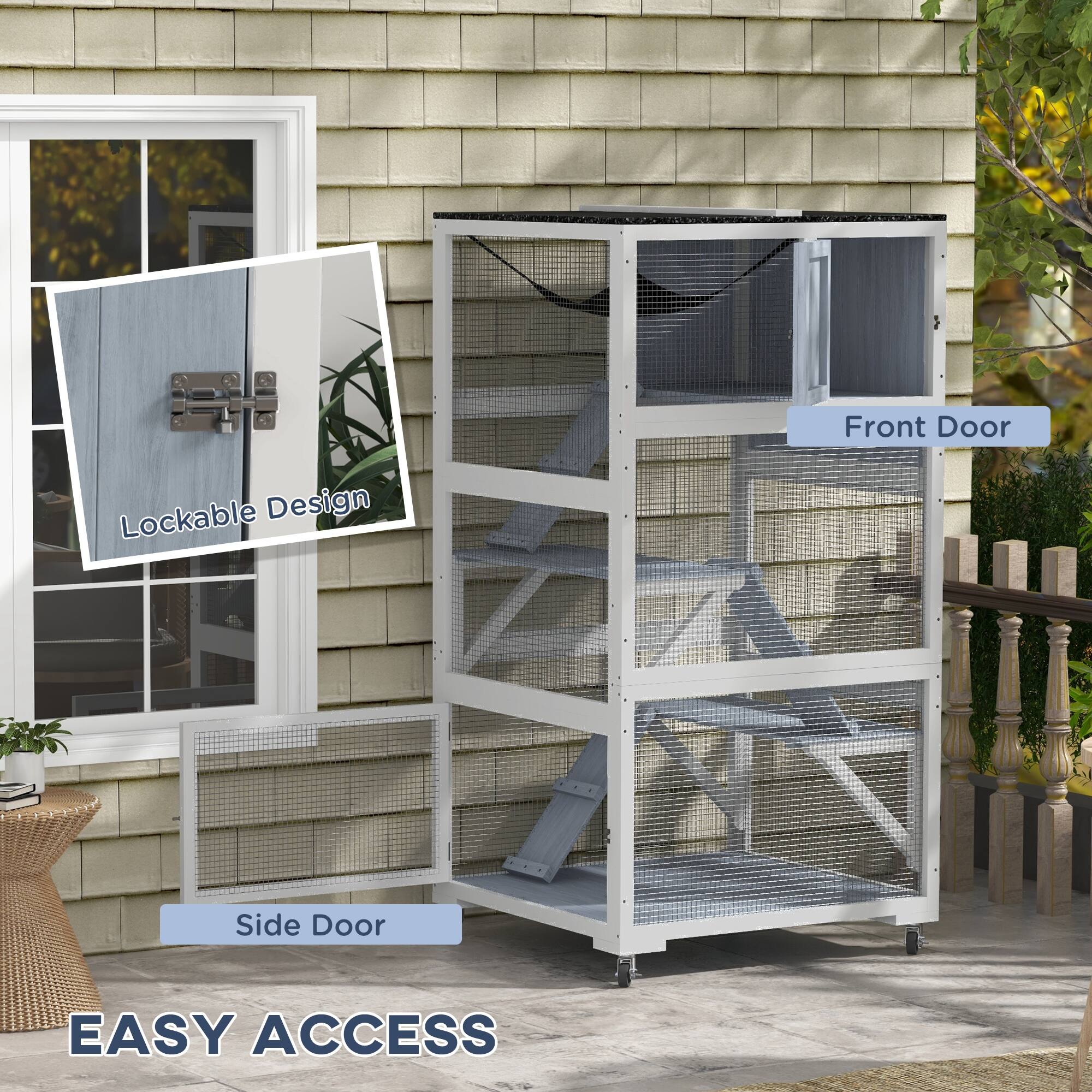 Front Door Lockable Design Side Door EASY ACCESS

Lockable Design

Front Door

Side Door

EASY ACCESS