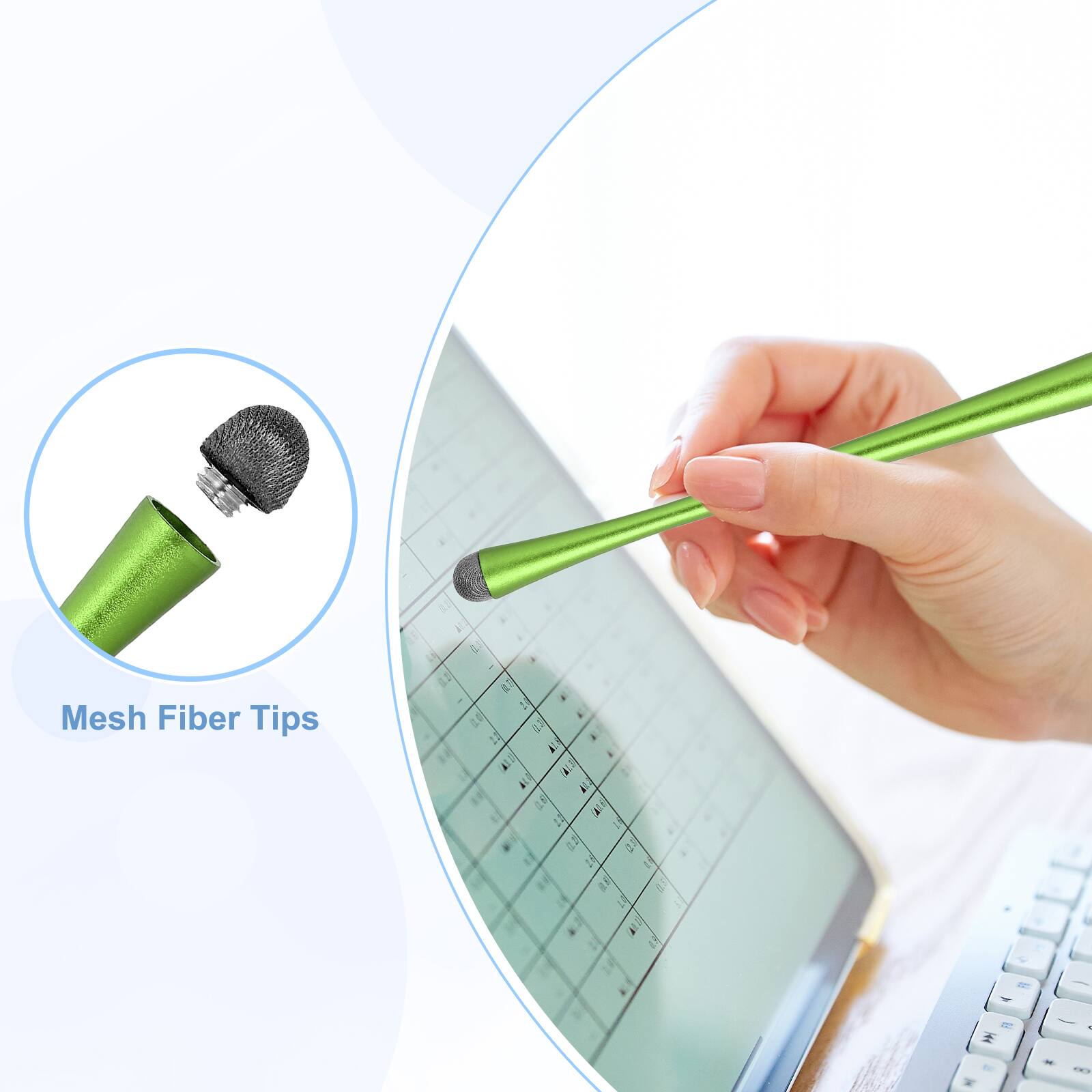 Mesh Fiber Tips