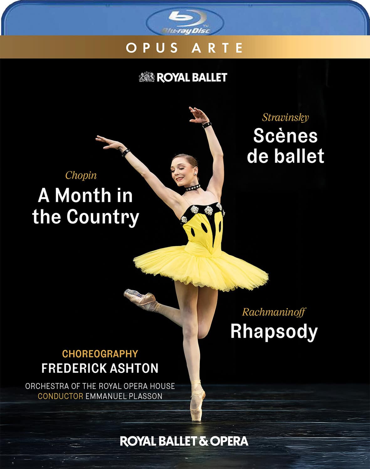 Sarah Lamb - Scenes de ballet; A Month in the Country; Rhapsody - BLU-RAY