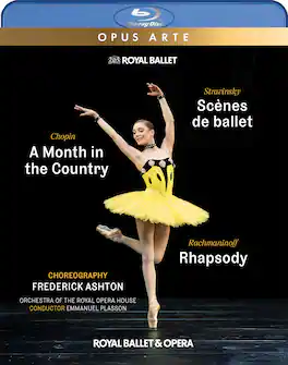 Sarah Lamb - Scenes de ballet; A Month in the Country; Rhapsody - BLU-RAY